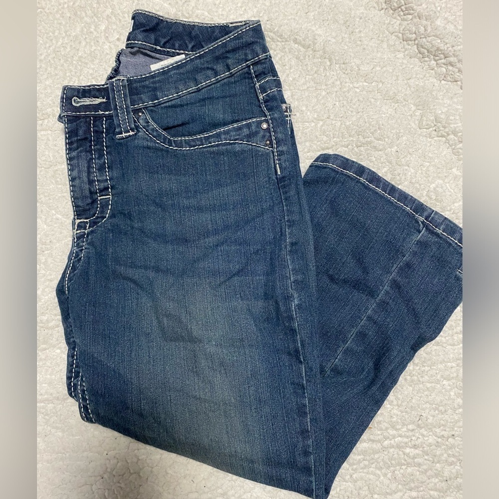 Womens Lee Slender Secret Capri Jeans